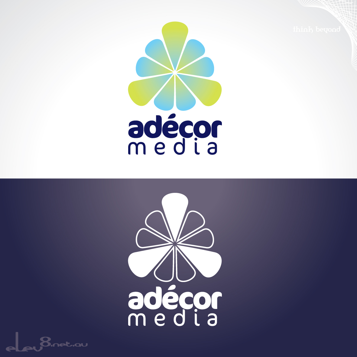 Logo Design by elev8.net.au for Adécor Media | Design #9378
