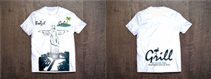 T-shirt Design by AFHUN for Brazilian Cali Grill LLC | Design: #6119370