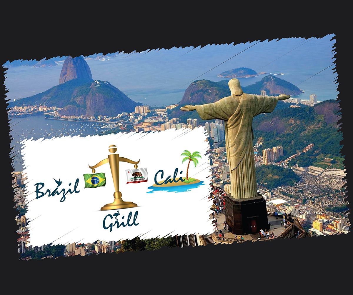 Design de T-shirt par Pratik Mevada pour Brazilian Cali Grill LLC | Design #6140329