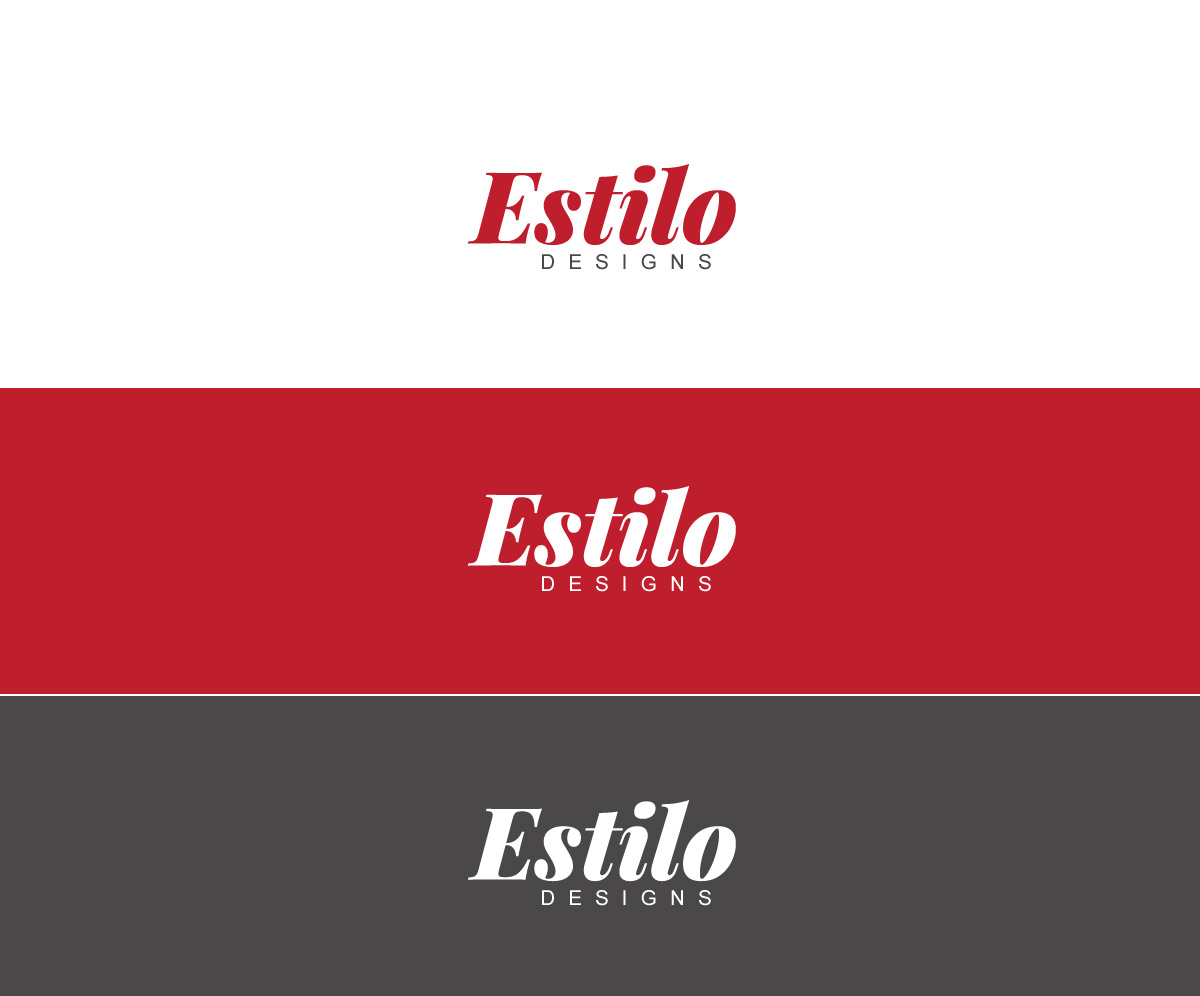 Logo Design by GGV for Estilo Design | Design #6071371