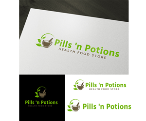 Pills 'n Potions | Logo Design by Ena