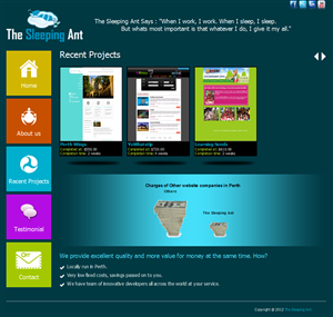 Wordpress Design by Viranidevelopers for MM Creative Business | Design: #1639789