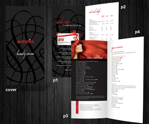 Brochure Design by Boss Designs for aesthetics salon  spa | Design: #1680938