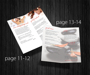 Brochure Design by Boss Designs for aesthetics salon  spa | Design: #1695966