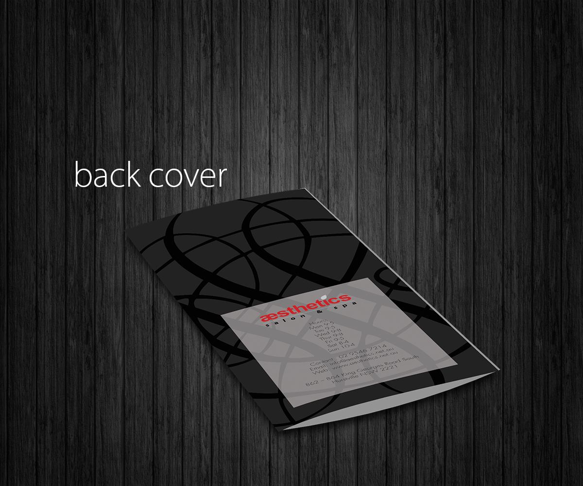 Brochure Design by Boss Designs for aesthetics salon  spa | Design: #1695968