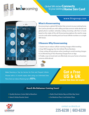 Diseño de Flyer por Ovimatic para Litsgroup "Lifeline IT Group of Companies" | Diseño: #6106260