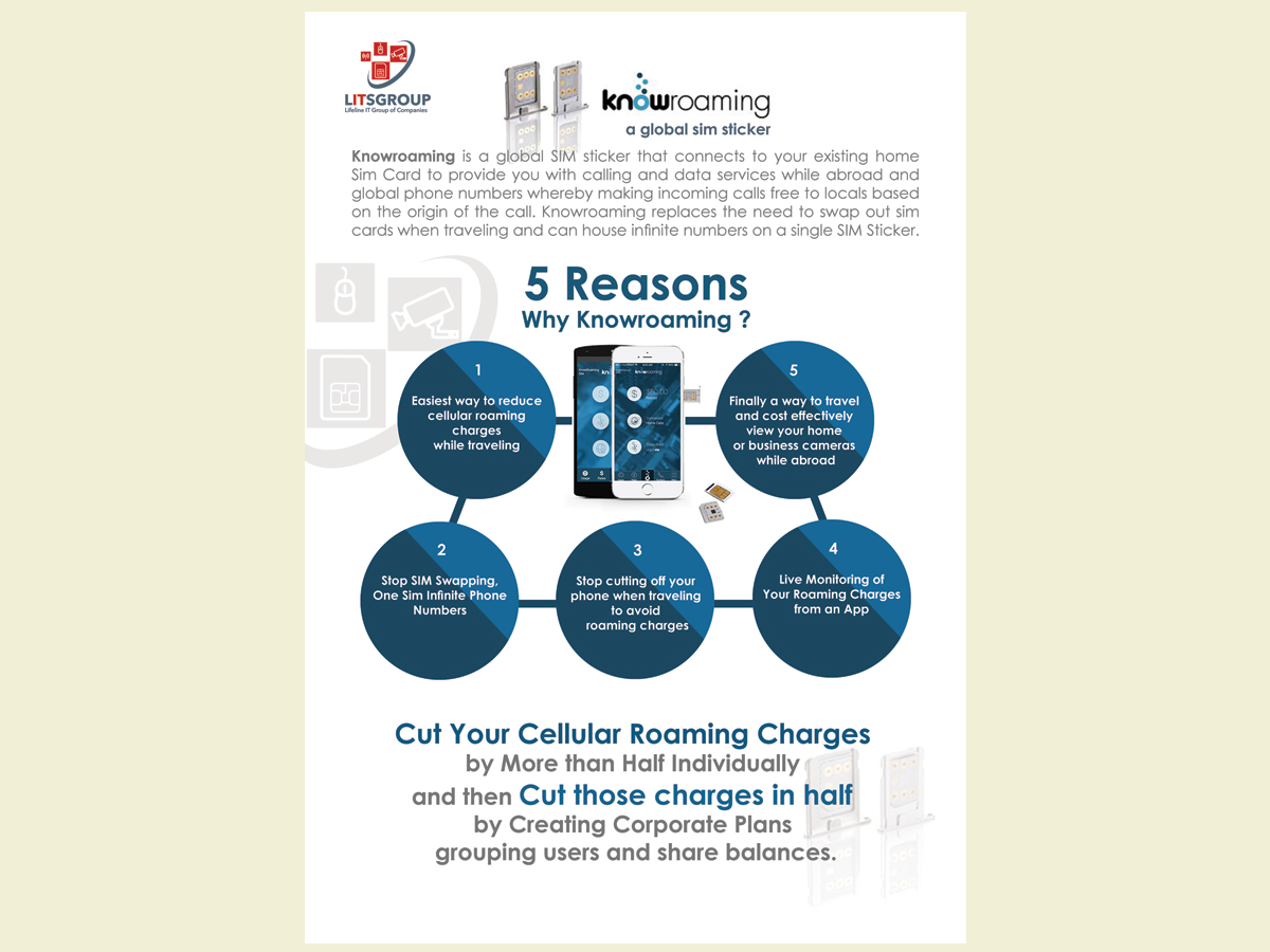 Flyer Design by LeonFX for Litsgroup "Lifeline IT Group of Companies" | Design #6078761