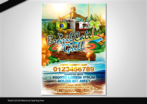 Flyer Design by disign for Brazilian Cali Grill LLC | Design: #6106000