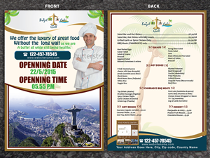 Flyer Design by Sarmishtha Chattopadhyay_loginchange for Brazilian Cali Grill LLC | Design: #6133388