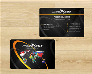 Business Card Design by mouallem zoheir for magFlags GmbH | Design: #6301563