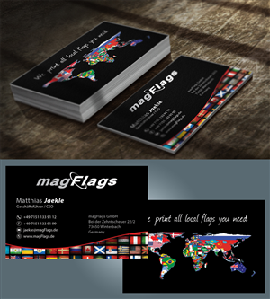 Business Card Design by vanillasky