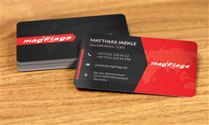 Business Card Design by kamran_shahid for magFlags GmbH | Design: #6292450