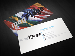 Diseño de Tarjeta de Presentación por EWS Webs para magFlags GmbH | Diseño #6297814