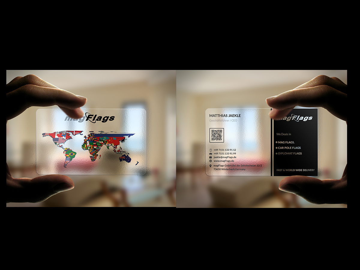 Business Card Design by Designing Birds for magFlags GmbH | Design #6284291