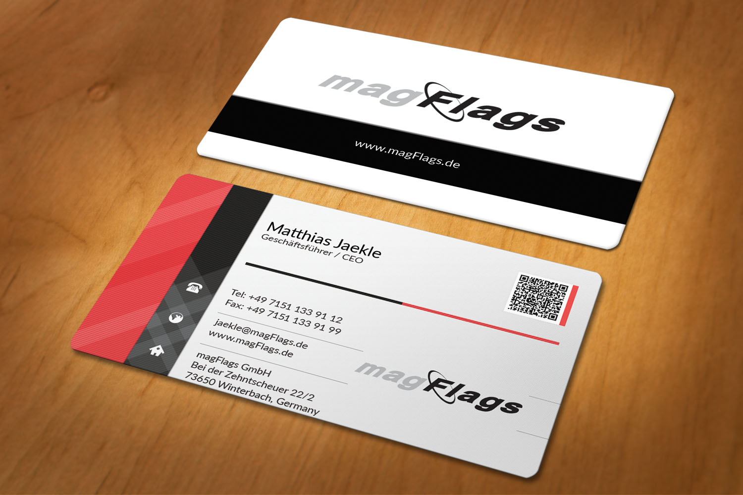 Business Card Design by sohel18996 for magFlags GmbH | Design #6311355