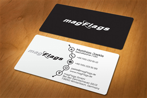 Business Card Design by sohel18996 for magFlags GmbH | Design: #6311413