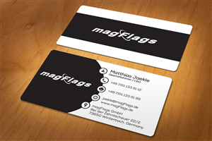 Business Card Design by sohel18996 for magFlags GmbH | Design: #6311431