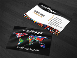 Business Card Design by kaatem for magFlags GmbH | Design: #6303431