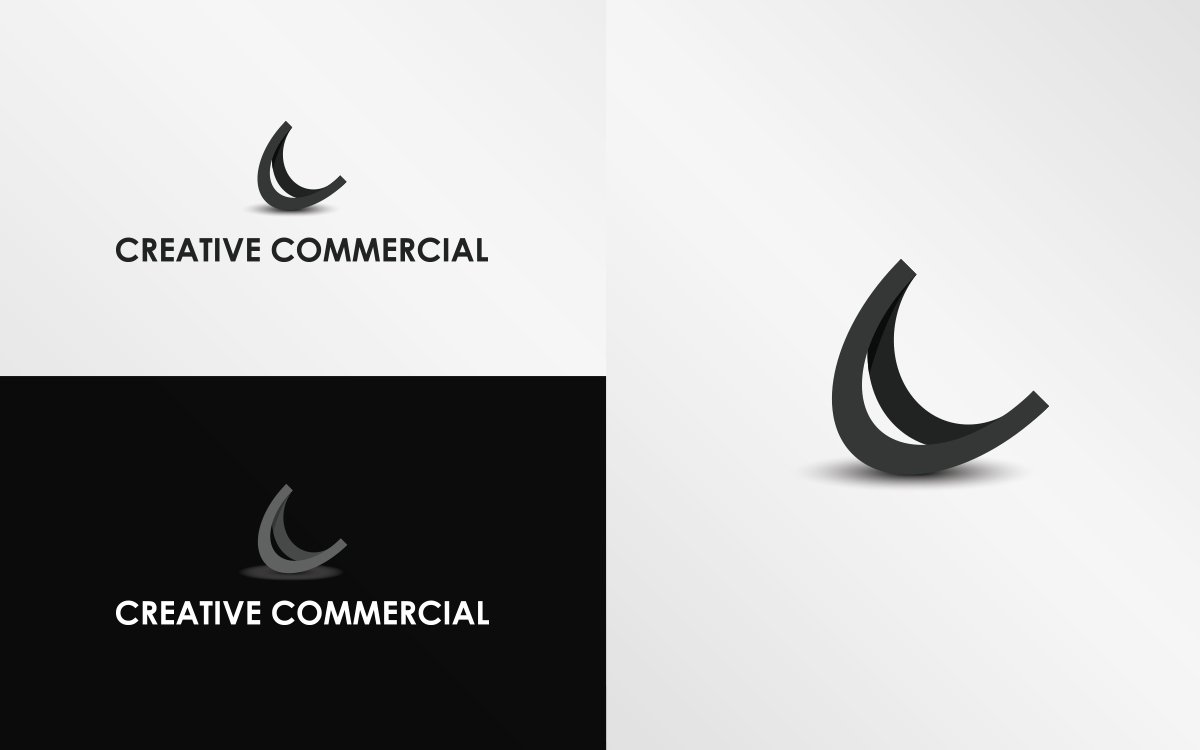 Logo Design by Grafactory for Creative Commercial Pty Ltd | Design #6131881