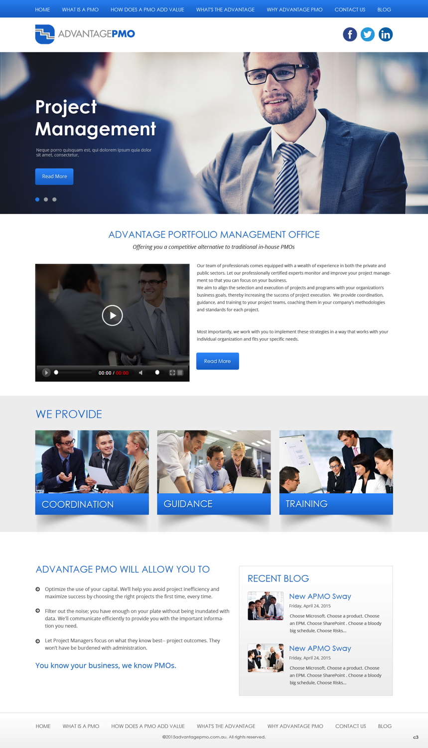 Web Design by pb for this project | Design #6093193