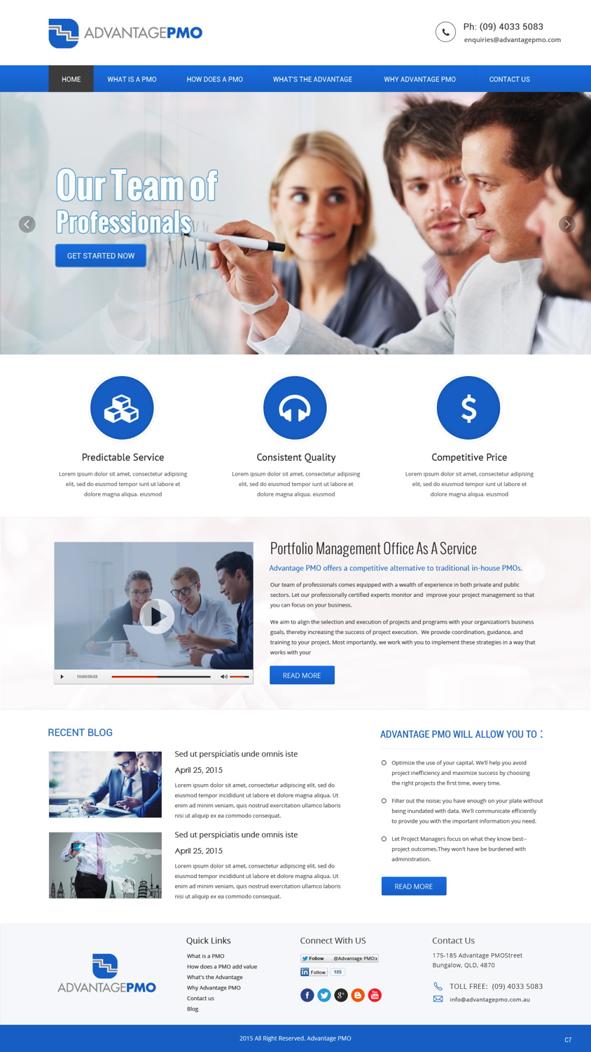 Web Design by pb for this project | Design #6093200