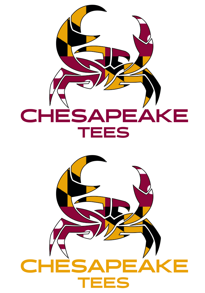 Logo Design by Darren Walker for Chesapeake Tees | Design #6130414