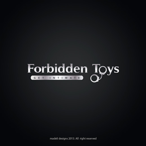 Forbidden Toys - with the tagline 'Get Intimate' | Logo Design by madeli
