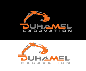 Duhamel Excavation | Logo Design by Tt design