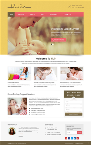 Web Design by pb for this project | Design: #6106613