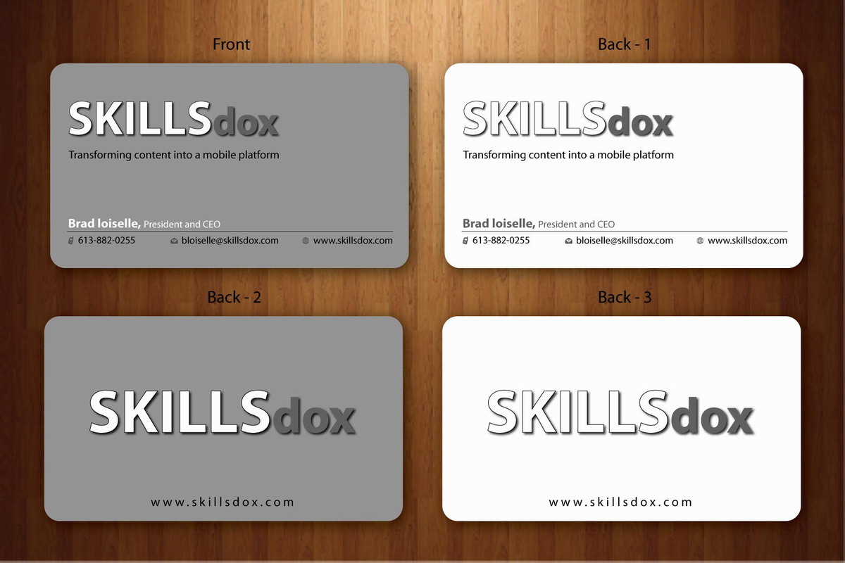 Diseño de Tarjeta de Presentación por Sbss para este proyecto | Diseño #1635646