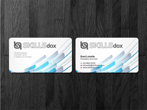 Skillsdox | Design de Carte de Visite par Atvento Graphics