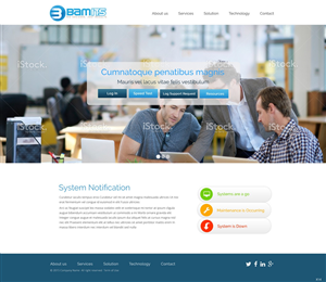 Web Design by pb for this project | Design: #6193504