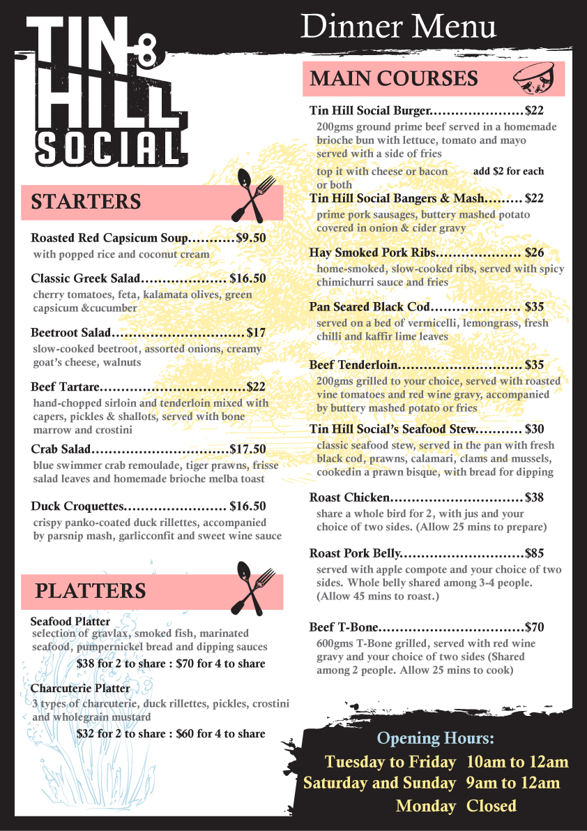 Graphic Design by Parul for Tin Hill Social | Design #6151474