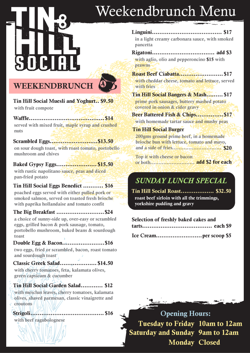 Graphic Design by Parul for Tin Hill Social | Design #6167721