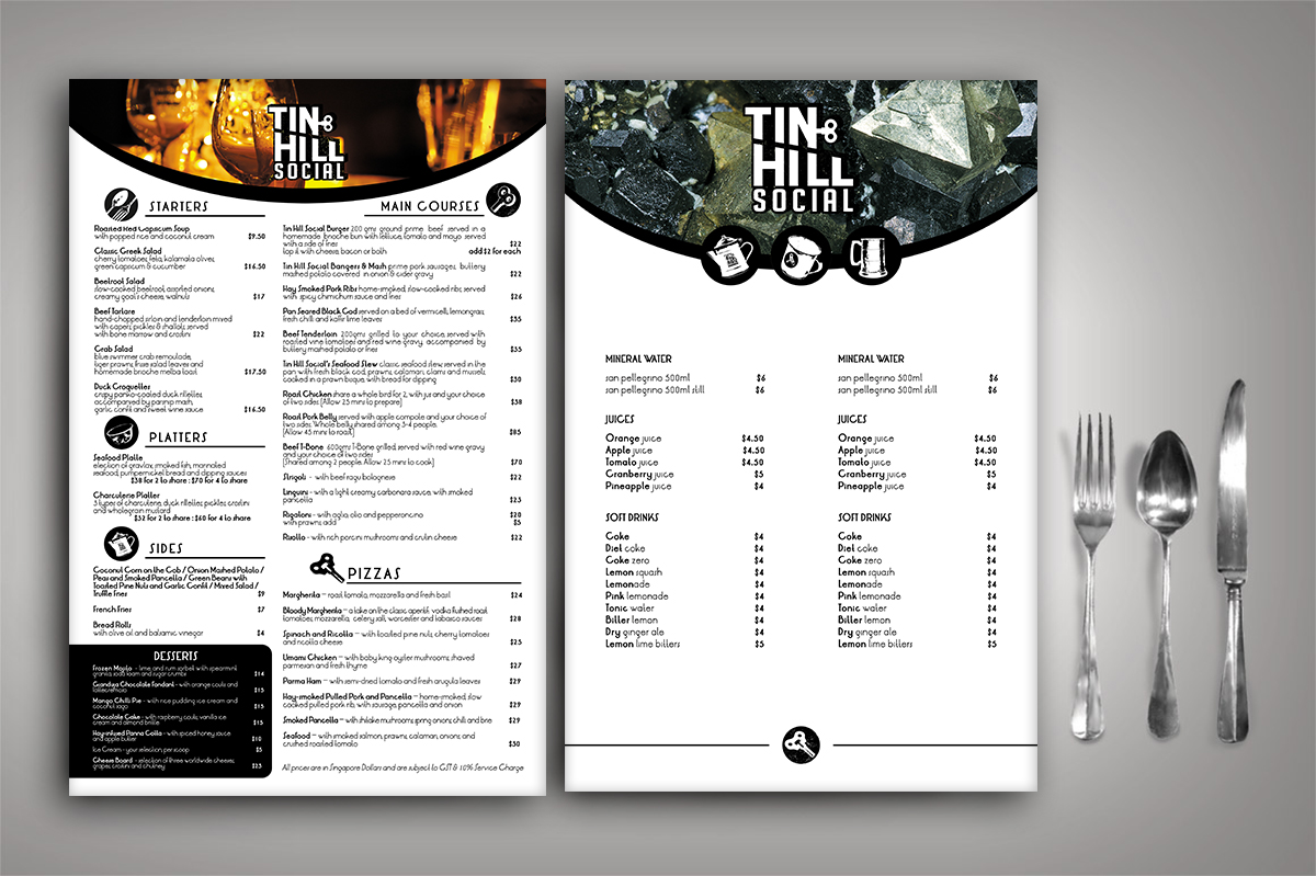 Graphic Design by Ana White for Tin Hill Social | Design #6142983