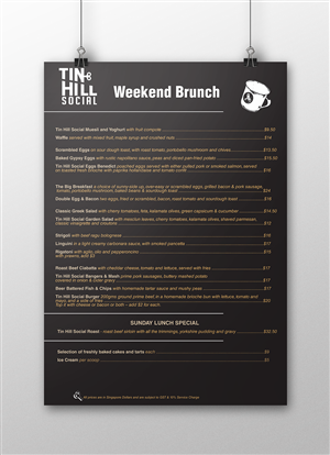 Graphic Design by Rodrigo Angeli for Tin Hill Social | Design: #6150150
