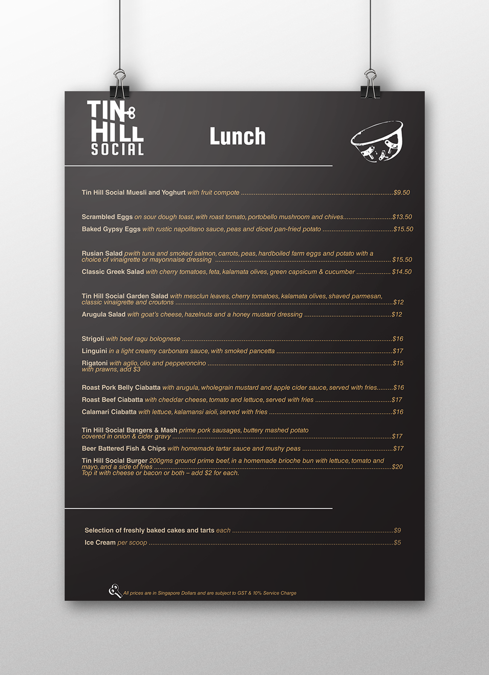 Diseño Gráfico por Rodrigo Angeli para Tin Hill Social | Diseño #6150151