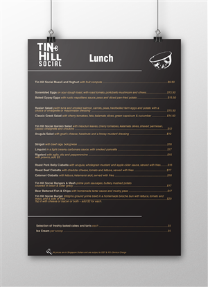 Graphic Design by Rodrigo Angeli for Tin Hill Social | Design: #6150151