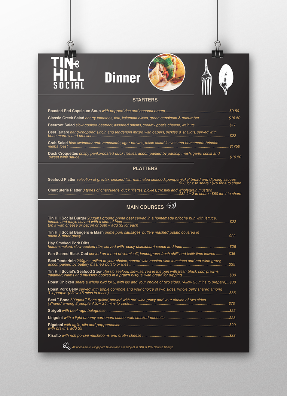 Graphic Design by Rodrigo Angeli for Tin Hill Social | Design #6150155