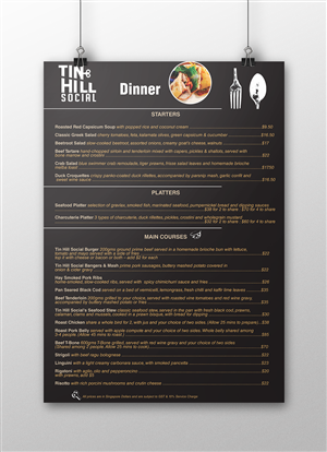 Graphic Design by Rodrigo Angeli for Tin Hill Social | Design: #6150155