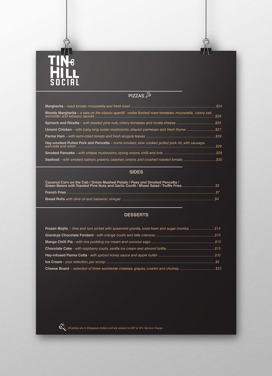 Diseño Gráfico por Rodrigo Angeli para Tin Hill Social | Diseño #6150158
