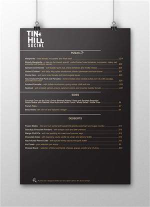 Graphic Design by Rodrigo Angeli for Tin Hill Social | Design: #6150158