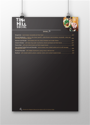 Graphic Design by Rodrigo Angeli for Tin Hill Social | Design: #6150161