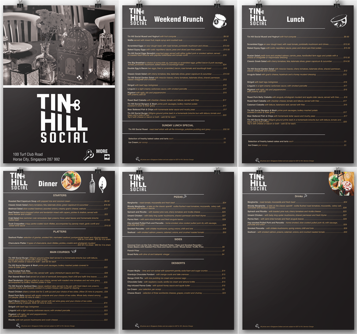 Graphic Design by Rodrigo Angeli for Tin Hill Social | Design #6150167