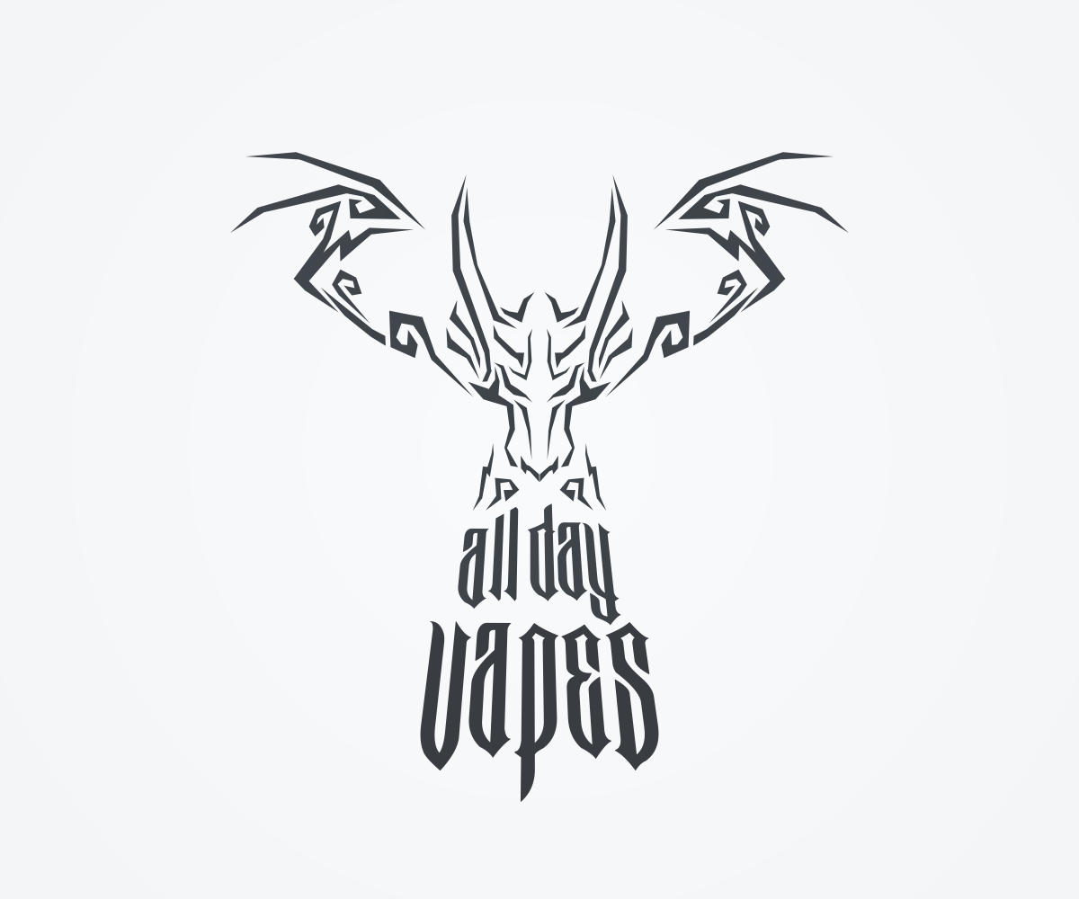 Logo Design by Nino Prasetya for All Day Vapes | Design #6149404