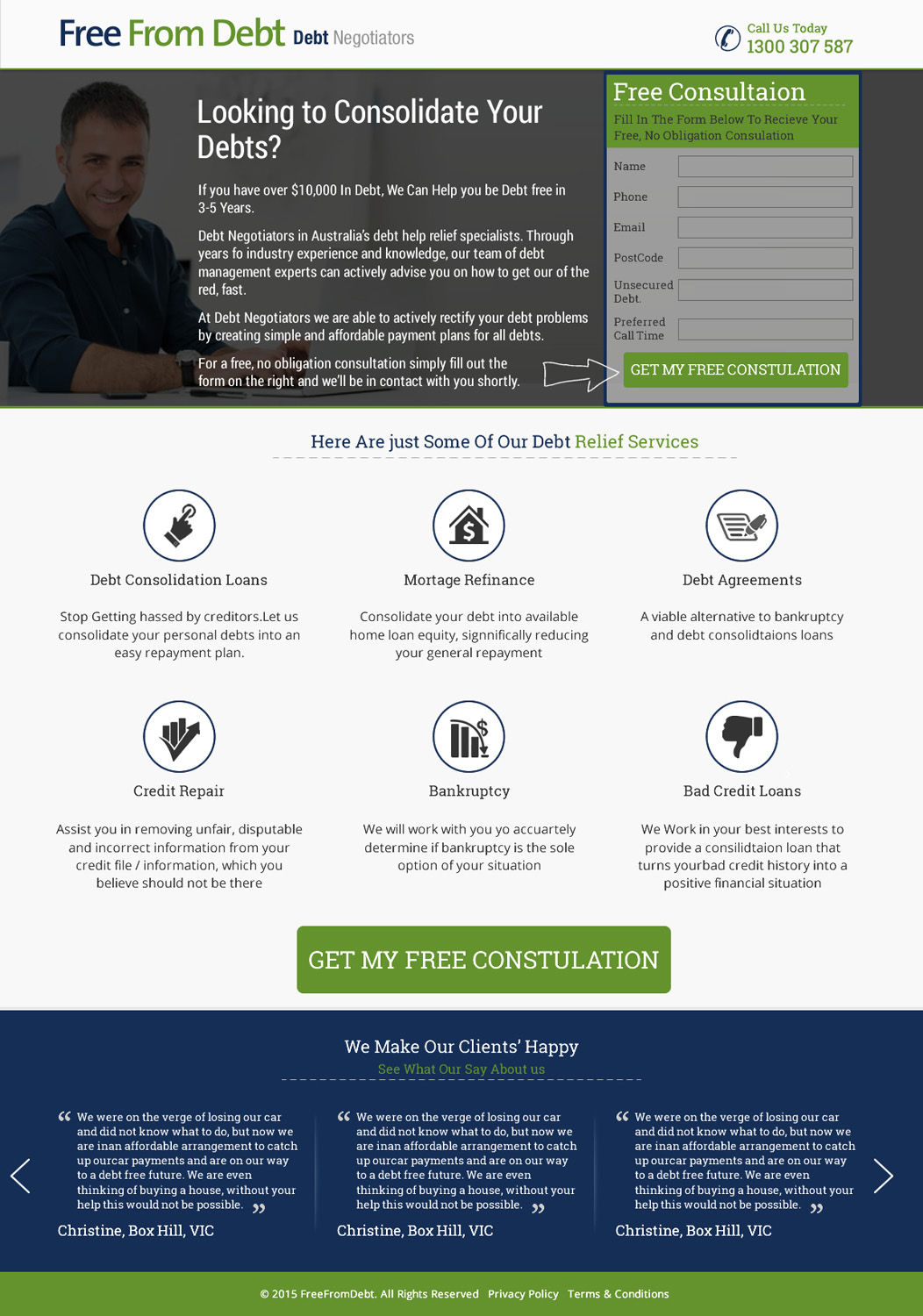 Landing Page Design by harmi_199 for Biz Wisdom | Design #6106177