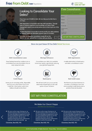 Landing Page Design by harmi_199 for Biz Wisdom | Design: #6106177