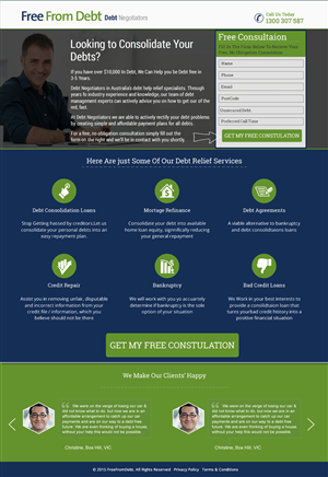Landing Page Design by harmi_199 for Biz Wisdom | Design: #6116375