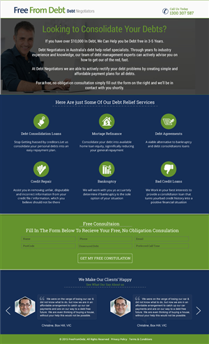 Landing Page Design by harmi_199 for Biz Wisdom | Design: #6116376
