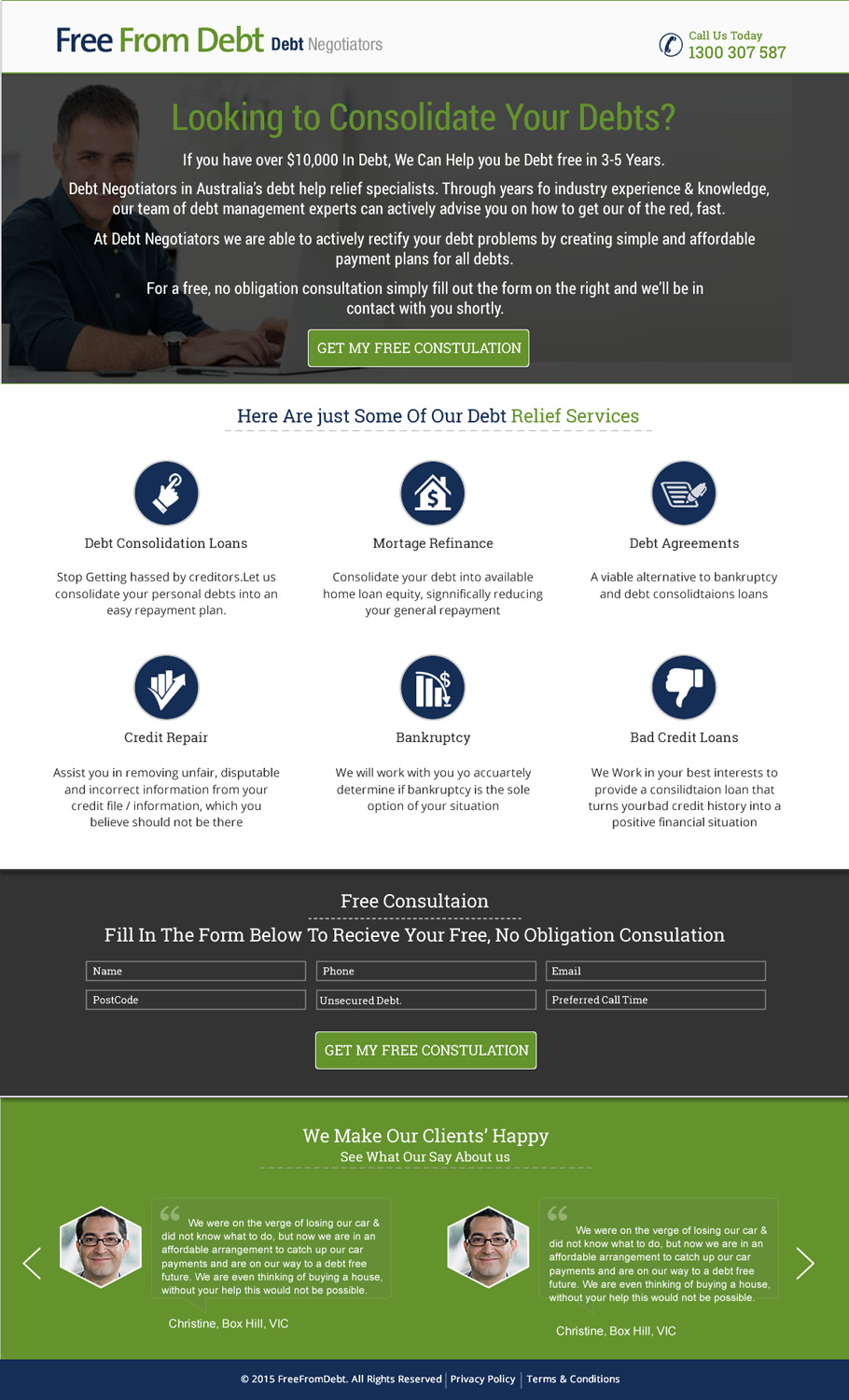 Landing Page Design by HarmiDesigning for Biz Wisdom | Design #6124184